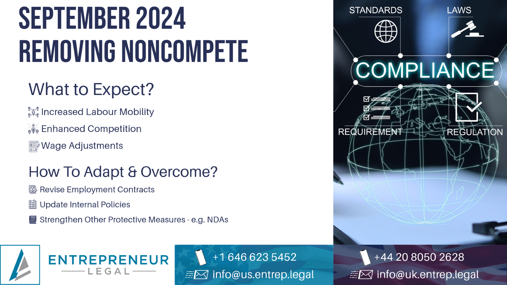 You are currently viewing The Federal Trade Commission (FTC) has issued a final rule that places heavy restrictions on the use and enforcement of non-compete clauses across the US. How is this likely to affect your business and are you ready for September 2024?