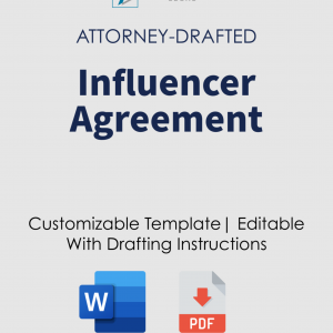Influencer Agreement (US)