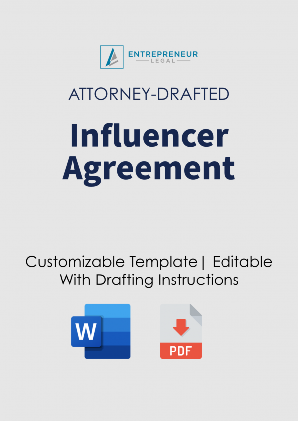 Influencer Agreement (US)