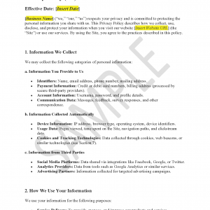 Privacy Policy (US)
